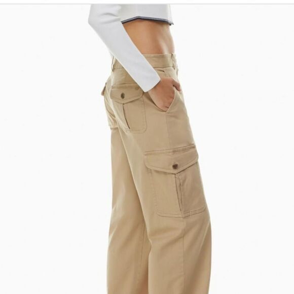 Aritzia Sunday Best Fitz Wide Leg Cargo Pant Size 6 - Picture 15 of 17